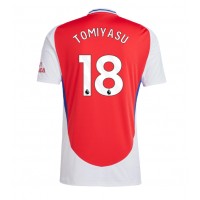 Camisa de time de futebol Arsenal Takehiro Tomiyasu #18 Replicas 1º Equipamento 2024-25 Manga Curta